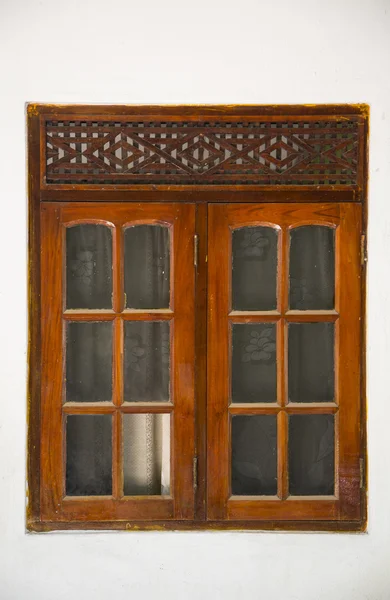 Wooden window — Stock Photo, Image