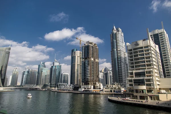 Dubai jachthaven — Stockfoto