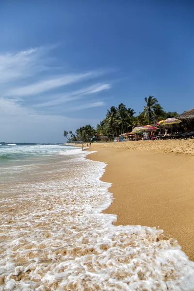 Pláži Hikkaduwa, Srí lanka — Stock fotografie