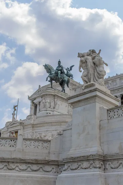 Vittoriano in rom, italien — Stockfoto