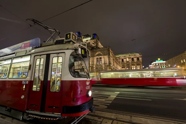 Wien spårvagnar — Stockfoto