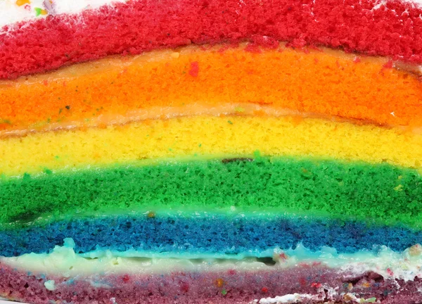 Färgglad tårta — Stockfoto