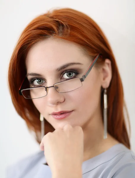 Portriat of the young woman — Stock Photo, Image