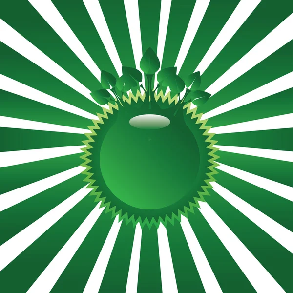 Yeşil kavramı — Stok Vektör
