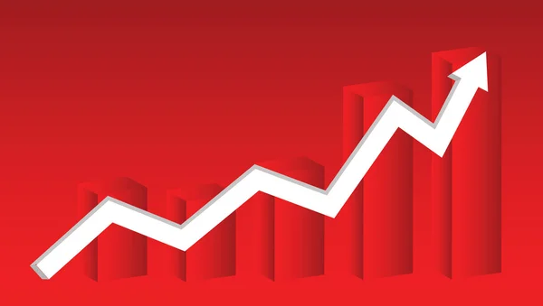 Il grafico — Vettoriale Stock