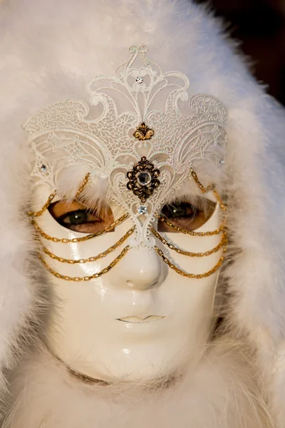 Traditional venetian carnival mask — Stock Photo, Image