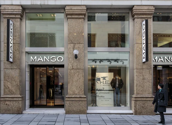 Negozio di mango — Foto Stock