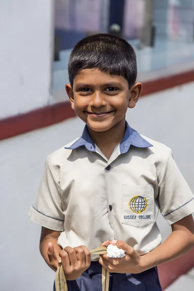 Шри-ланкийский мальчик — стоковое фото