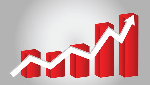 Il grafico — Vettoriale Stock