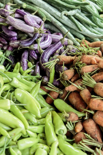 Gemüse auf dem Markt — Stockfoto