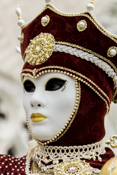 Máscara de carnaval veneziana — Fotografia de Stock