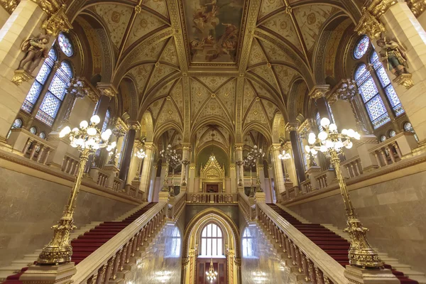 Palazzo del Parlamento ungherese a Budapest — Foto Stock