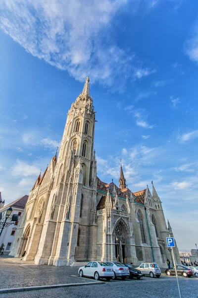 Церковь Маттиаса в Будапеште — стоковое фото