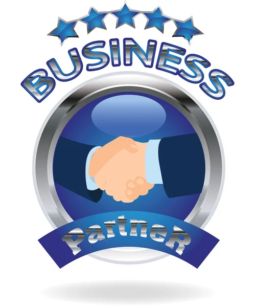 Üzleti partner — Stock Vector