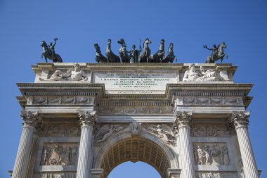 Porta sempione, Milan, İtalya