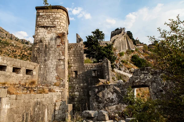 Fortaleza de São João em Kotor, Montengro — Fotografia de Stock