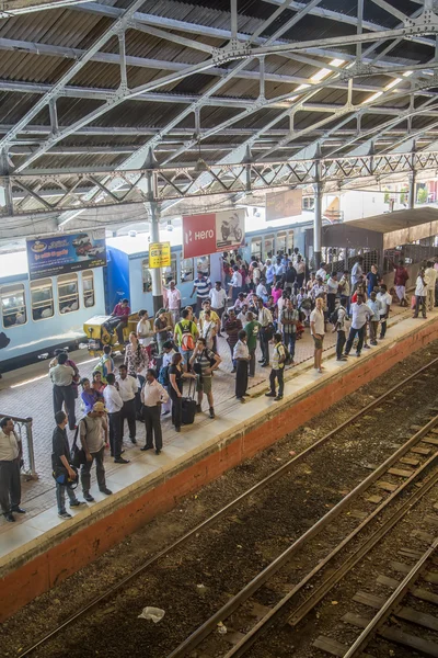 Fort Railway Station em Colombo, Sri Lanka — Fotografia de Stock