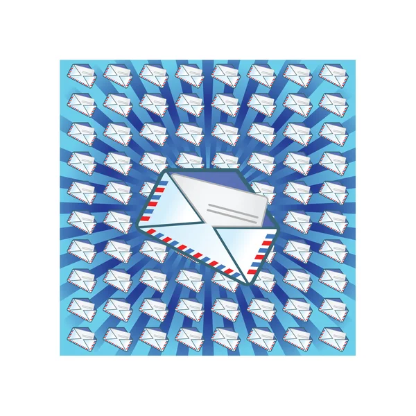 Symbole postal — Image vectorielle