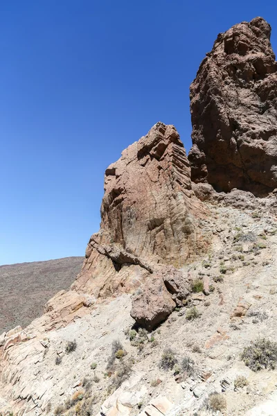 Landskapet i nationalparken teide på Teneriffa, Spanien — Stockfoto