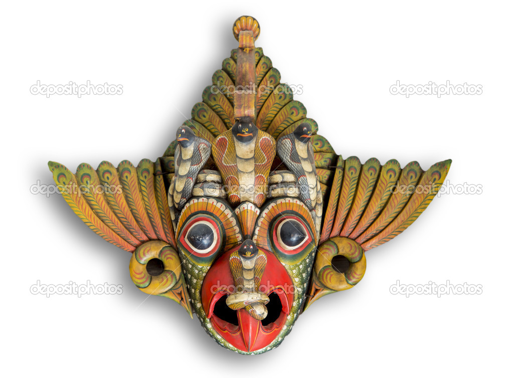 Cobra devil mask from Sri Lanka