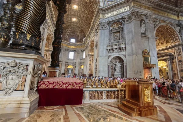 Sint-Pieterskathedraal in Vaticaan — Stockfoto