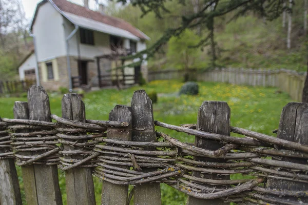 Fence in Countryside — Stock Photo, Image