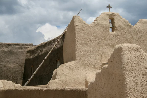 Iglesia de San Lorenzo de Picuris en Nuevo México — Foto de Stock