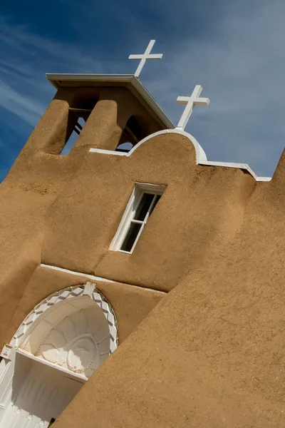 San Francisco de Asis Mission Church in New Mexico — Stock Photo, Image