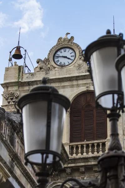 Palazzo tezzano v catania, Itálie — Stock fotografie