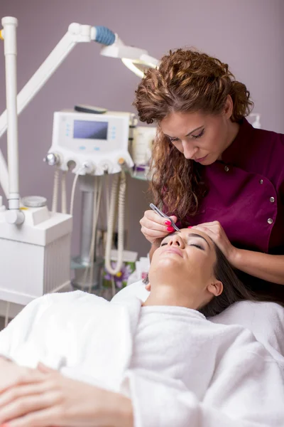 Cosmetische behandeling — Stockfoto