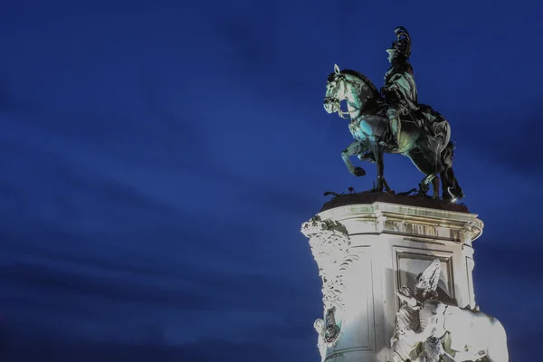 Standbeeld van koning jose ik — Stockfoto