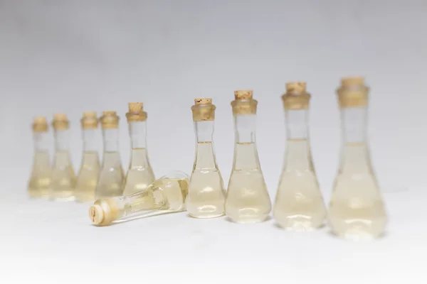 Drycker i flaskor — Stockfoto