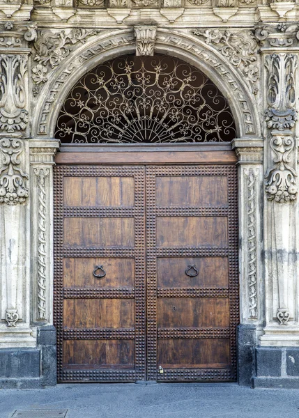 Brown Door — Stock Photo, Image