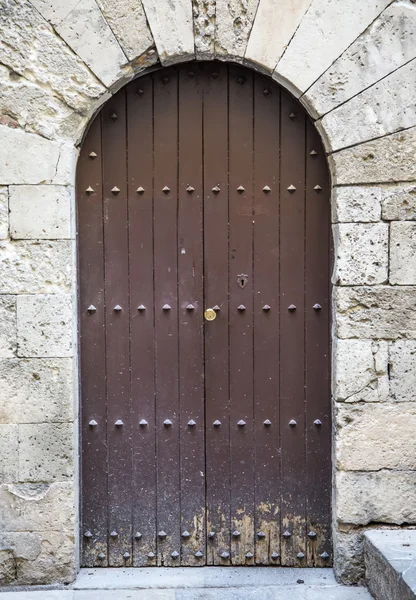 Brown Door — Stock Photo, Image