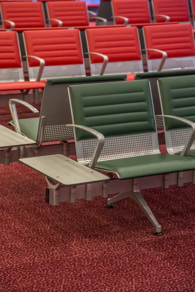 Sitzplätze am Flughafen — Stockfoto
