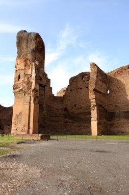 Terme di caracalla (caracalla hamamları), Roma, İtalya