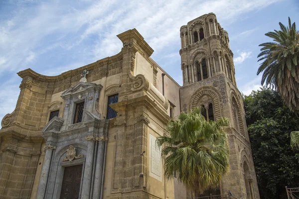 Kirche Santa Maria dell 'ammiraglio in Palermo — Stockfoto