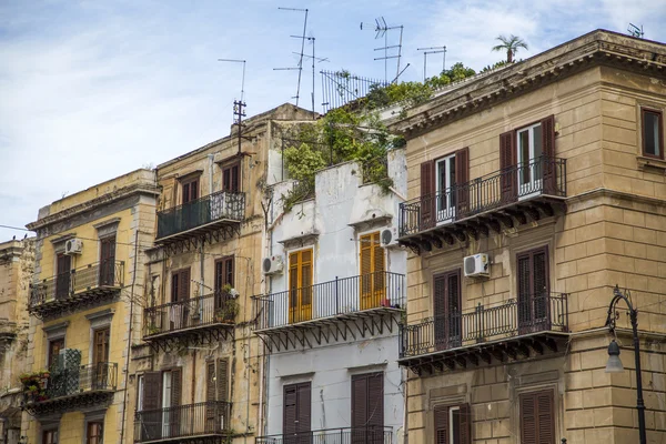 Palermo houses — Stock Photo, Image