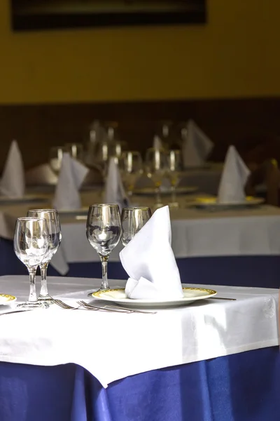 Restaurant with served tables — Stock Photo, Image