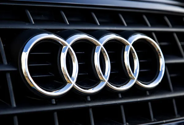 Logo audi — Foto Stock