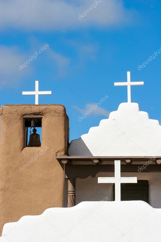 San Geronimo Chapel in Taos Pueblo, USA