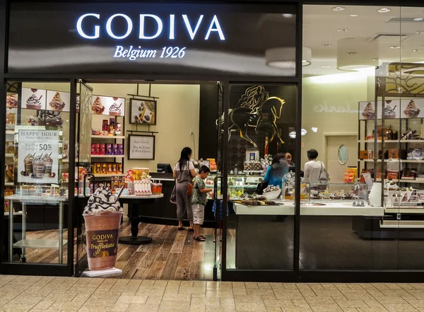 Godiva Dükkanı — Stok fotoğraf