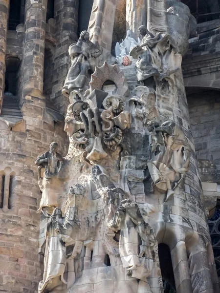 Εκκλησία Sagrada Familia στη Βαρκελώνη — Φωτογραφία Αρχείου
