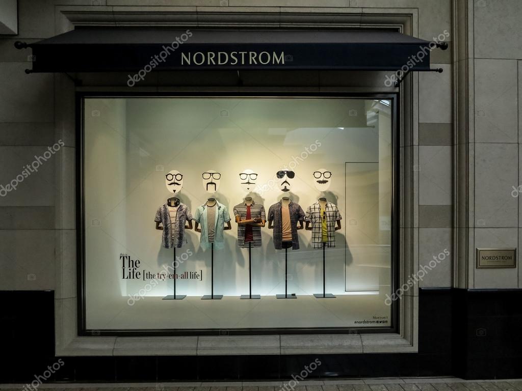 Detail of the Nordstrom shop in Denver. Nordstrom is an American upscale fashion retailer, founded at 1901.