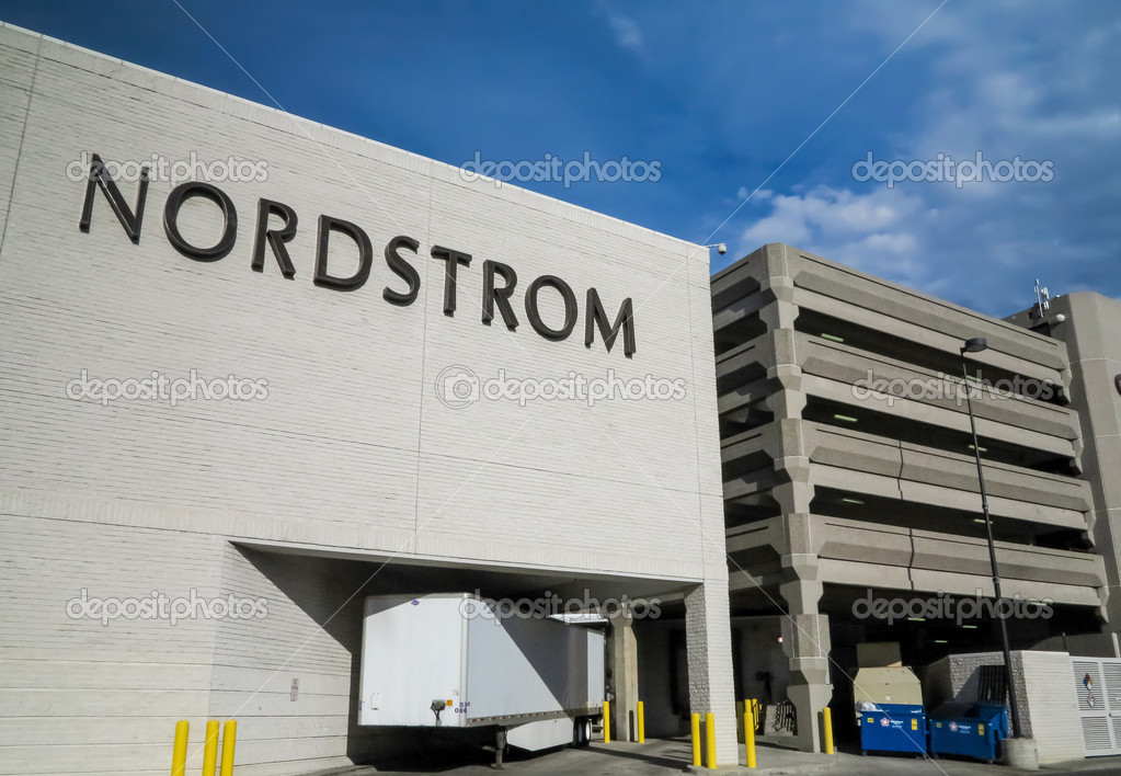 Detail of the Nordstrom shop in Denver. Nordstrom is an American upscale fashion retailer, founded at 1901.