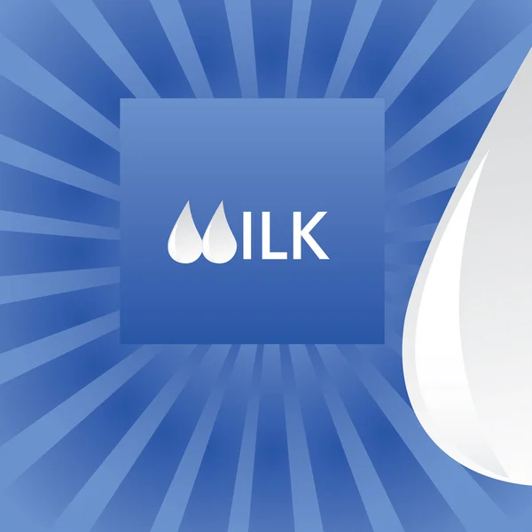 De melk — Stockvector