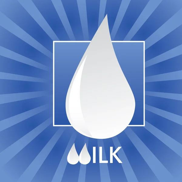 De melk — Stockvector