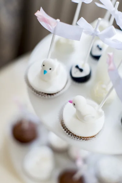 Kuchen auf der Hochzeit — Stockfoto
