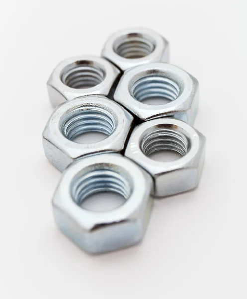 Metal nuts — Stock Photo, Image