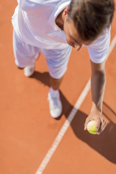Teniszező férfi — Stock Fotó